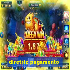 diretriz pagamento